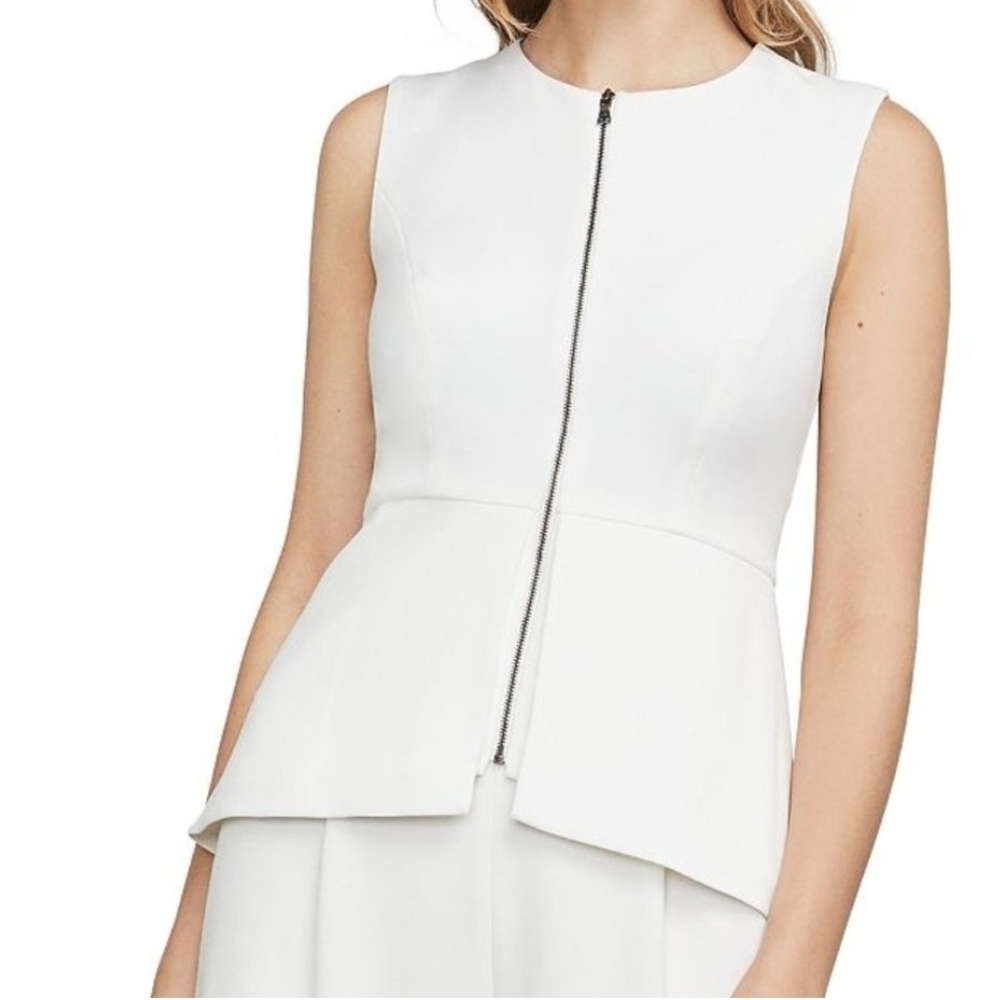 BCBGMaxAzria Cream Top